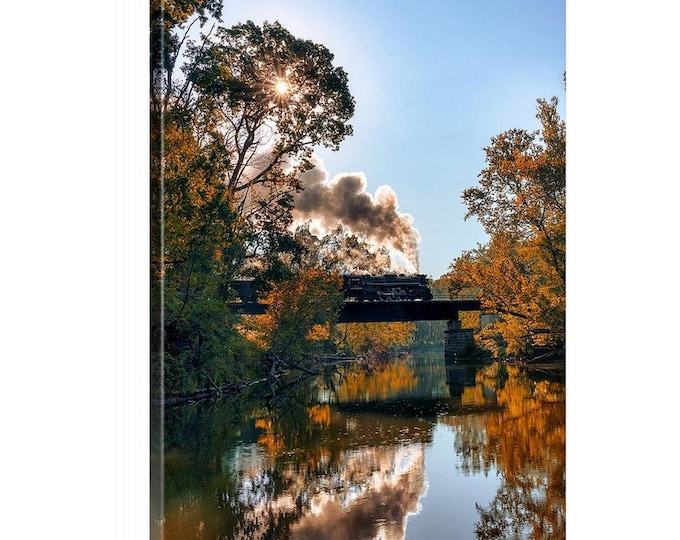 Steam in The Valley Canvas (Ready to Hang) | Cuyahoga Valley National Park | National Park Service | Cleveland | Akron | Ohio | Locomotive