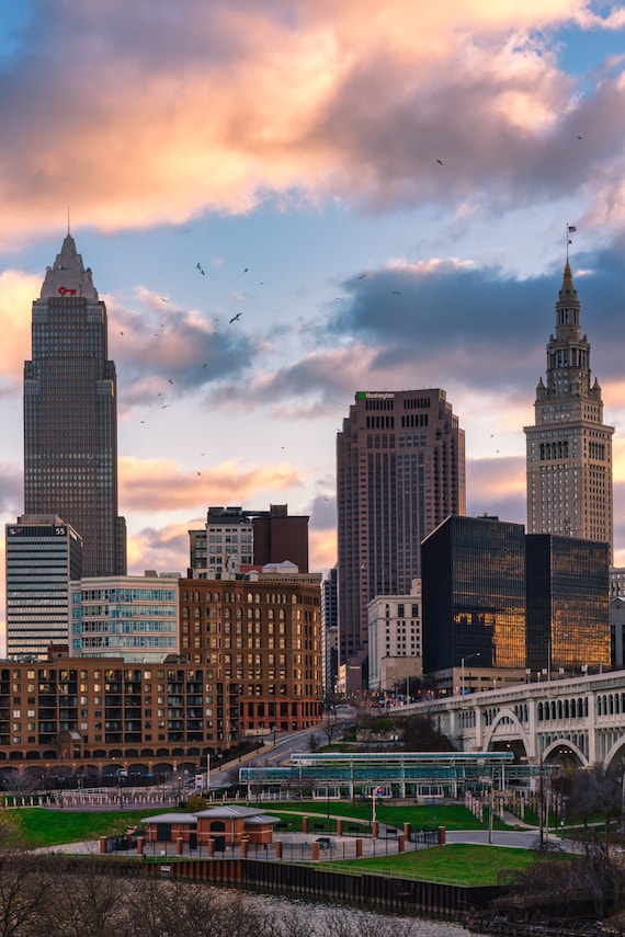 Big Three - Cleveland, OH (Fine Art Print)