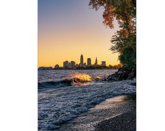 Early Morning Glow - Cleveland, OH (Fine Art Print)