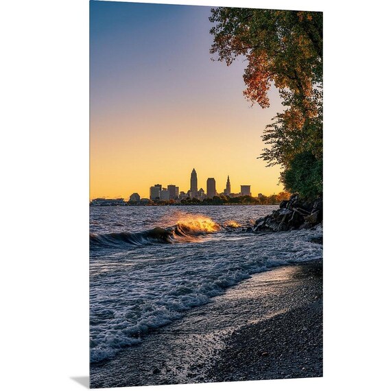 Early Morning Glow - Cleveland, OH (Fine Art Print)