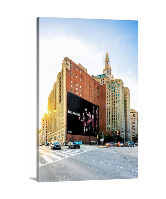 Four The Land Canvas (Ready to Hang) - Cleveland, Ohio