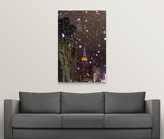 The Guardian at Night - Cleveland, OH (Fine Art Print)
