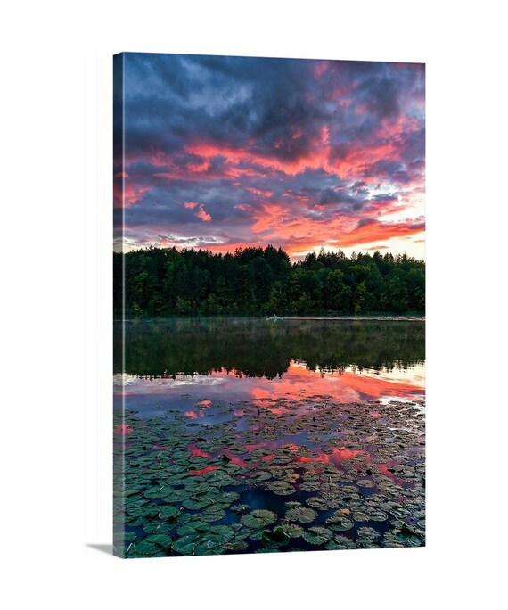 Lily Pads Canvas (Ready to Hang) - Hinckley, OH