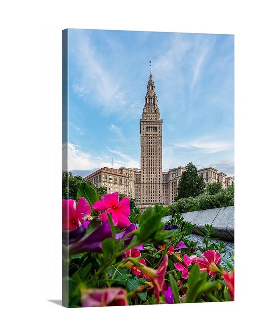 Summer in the Square Canvas (Ready to Hang)- Cleveland, Ohio