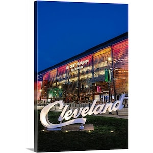 Rocket Mortgage FieldHouse Canvas (Ready to Hang) Vertical  Cavaliers | Cleveland, OH | Cavs | NBA Wall Art | NBA Prints | Cavs Art  Decor