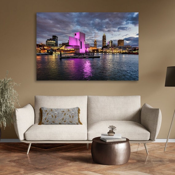 Downtown Cleveland, OH (Fine Art Print)