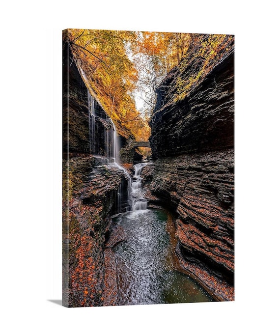 Watkins Glen Canvas (Ready to Hang) - New York