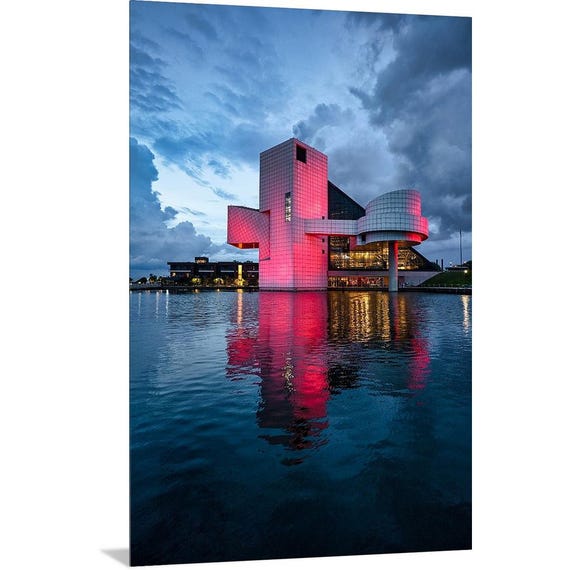 Rock & Roll Hall of Fame - Cleveland, OH (Fine Art Print)