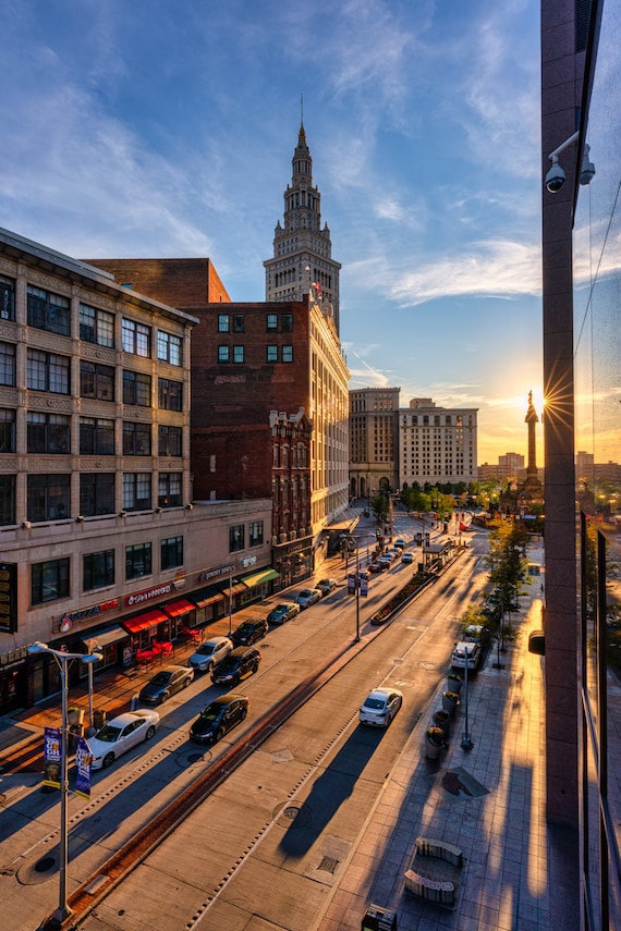 Shadows - Cleveland, OH (Fine Art Print)