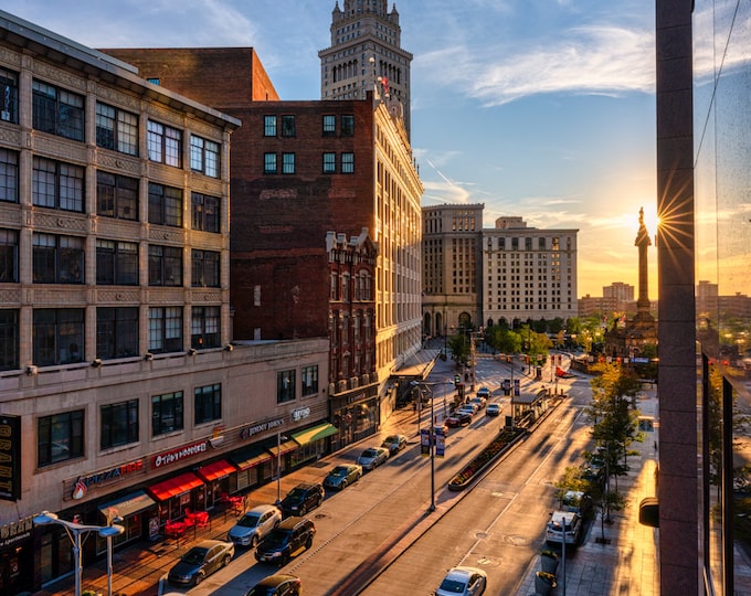 Shadows - Cleveland, OH (Fine Art Print)