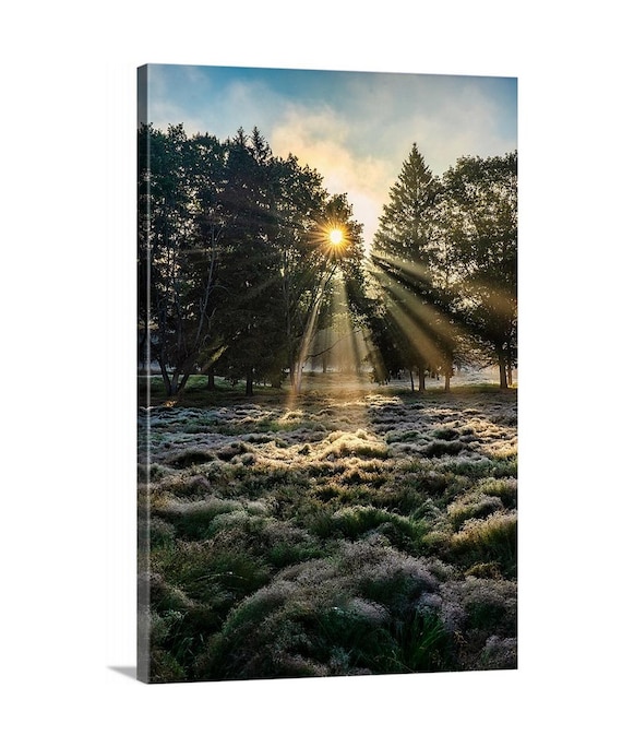 Cuyahoga Valley National Park Sunrise (Ready to Hang Canvas) - Ohio