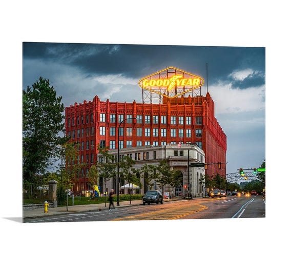 Goodyear Sign - Akron, Ohio