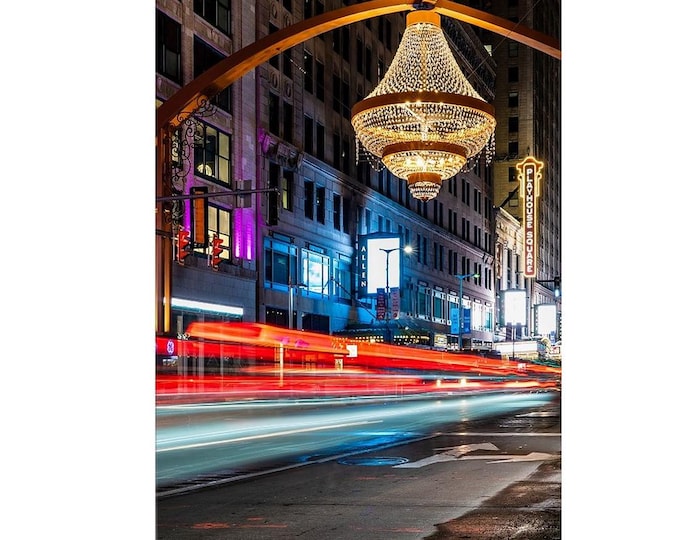 Playhouse Square in Cleveland, OH (Fine Art Print)
