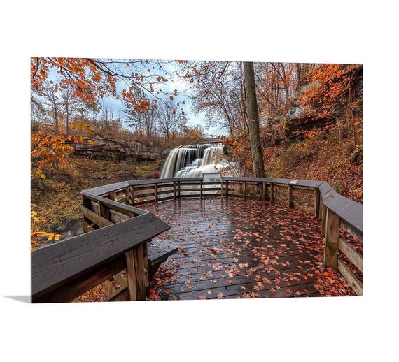 Autumn in Cuyahoga Valley National Park - Brandywine Falls