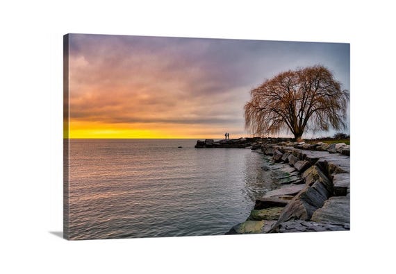 Rendezvous Canvas (Ready to Hang) - Cleveland, OH