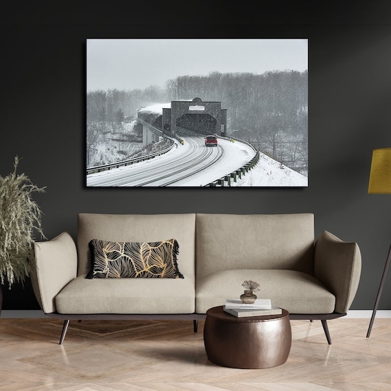 Smolen Gulf Bridge during Winter- Ashtabula, OH