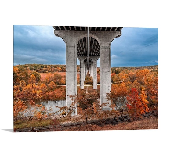I-80 Bridge in Autumn - Cuyahoga Valley National Park
