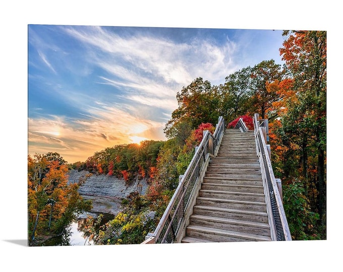 Autumn in Rocky River Reservation - Ohio (Fine Art Print)