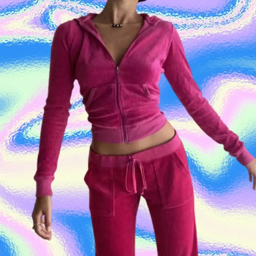 Y2K Juicy Couture Tracksuit EARLY 2000s Velour Tracksuit Skirt Etsy