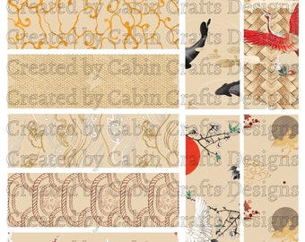 Chinesisches Pen Wrap Bundle, Buntes Epoxy Pen Wrap Design, Waterslide Glitzer Pen Wrap Design, Instant Digital Download Dateien, PNG JPG