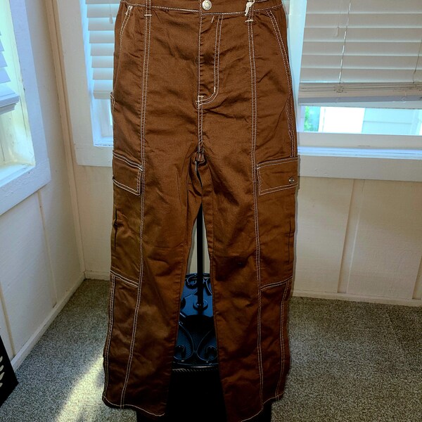 Sexy Ruffled Cargo Pant