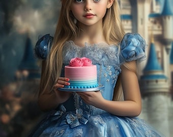 Birthday Princess Portrait Face Swap and Video