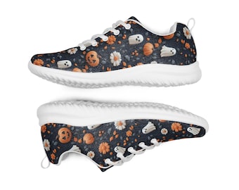 Cute Halloween Ghosts and Pumpkins Women’s Leisure Shoes