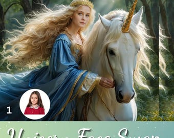 Unicorns Custom Fantasy Portrait Picture and Video
