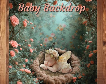 A Sweet Nest in the Enchanted Forest for a Sleeping Baby