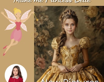 For Girls Custom Princess Face Swap Portrait & Video