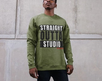 Men's Remill® Crew Neck Jumper Custom Design Print Sweatshirt Urban Fashion Streetwear