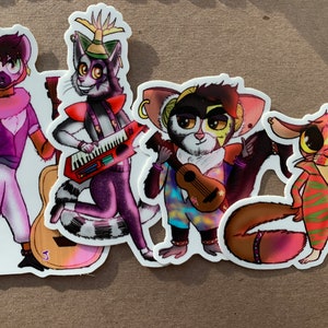 All Hail King Julien Lemurs but Glamrock