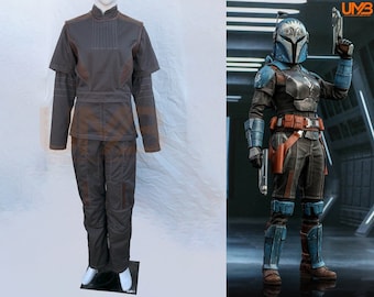 Bo Katan Flight Suit Star Wars Cosplay Costume 3 Piece Soft Parts Flak Vest And Suit
