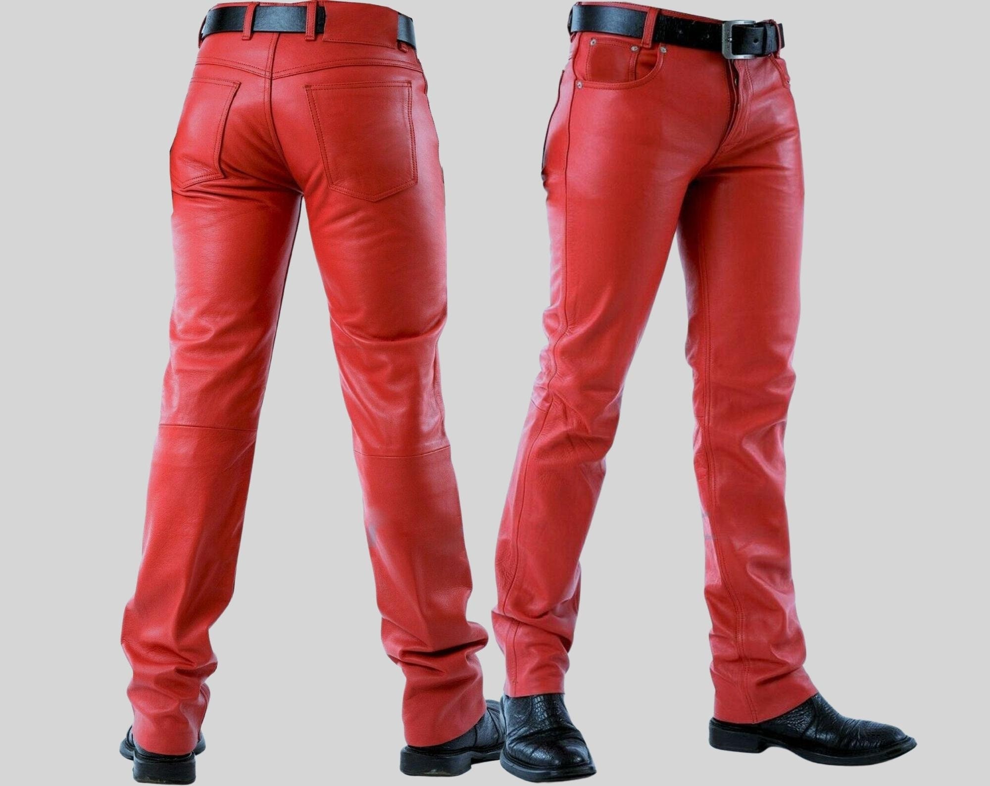 Share more than 83 custom leather pants latest