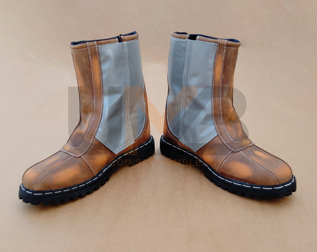 The Mandalorian Custom Mando Boots Star Wars Mandalorian Costume Shoes