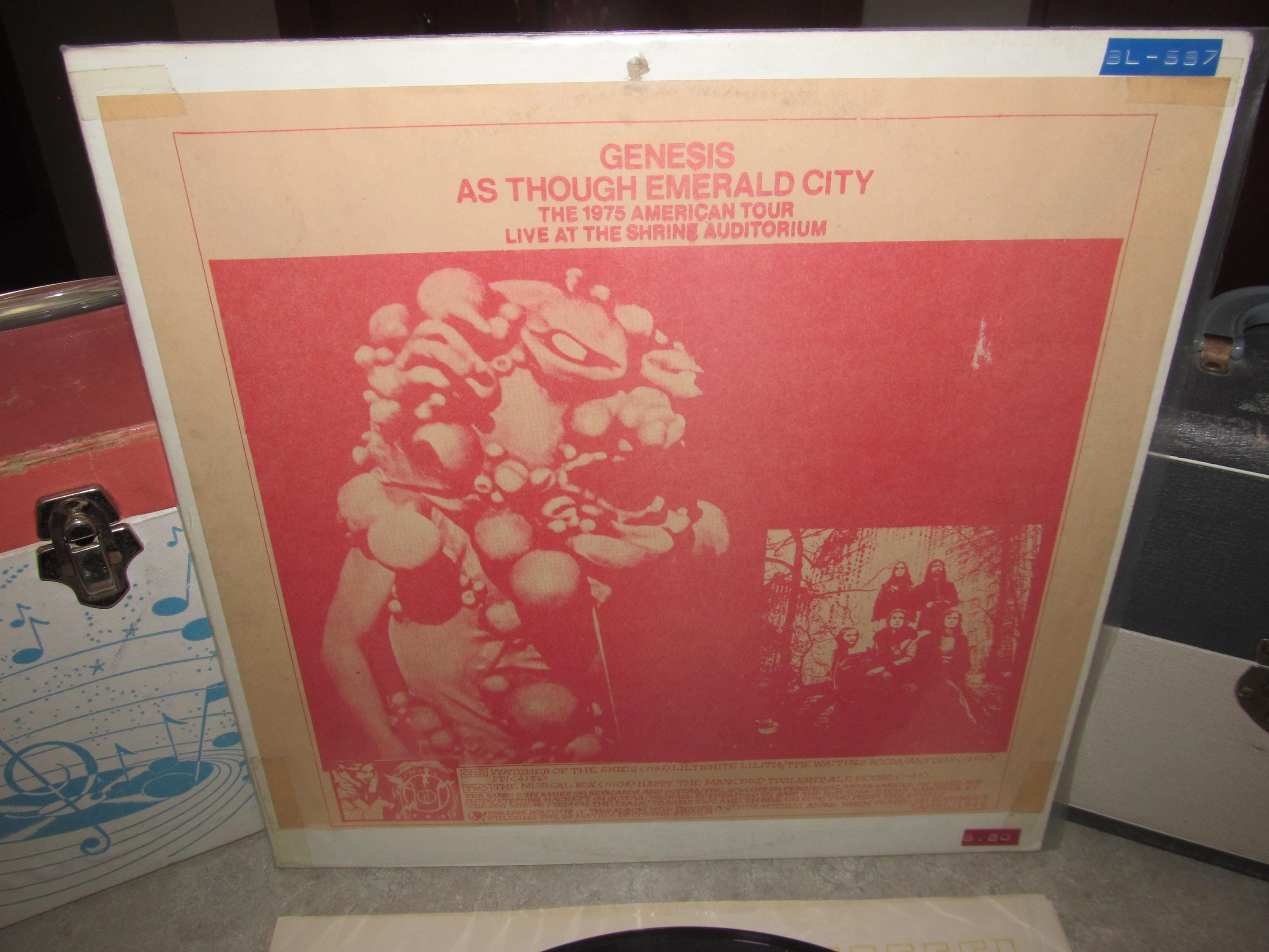 LPレコード　GENESIS- AS THOUGH EMERALD CITY Genesis – As Though Emerald City – Vinyl (QS format, LP