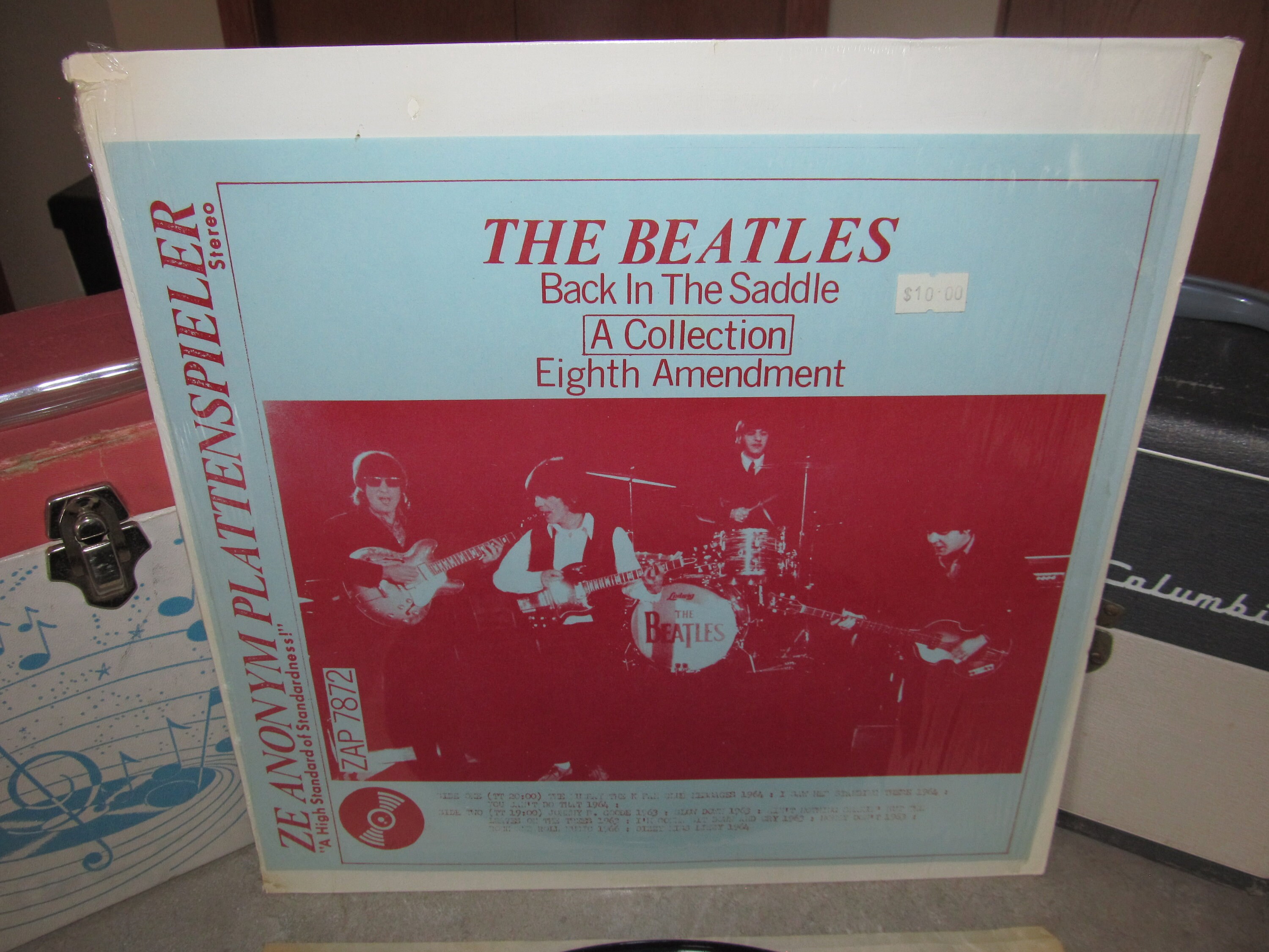 The Beatles Very Rare Vinyl LP Back in the Saddle Eighth Amendment