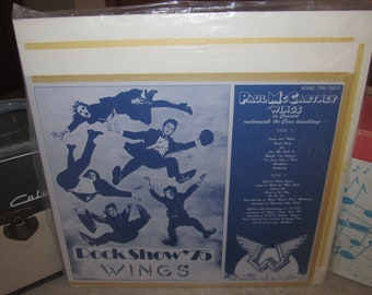 Paul McCartney and Wings - Rare Vinyl Lp - Rock Show '75 - Japan MARC TW-76011 - NM-