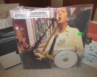 Sealed - Paul McCartney - Zeer zeldzame vinyl lp met cd - Amoeba'sSecret - Live Ep - Zeldzaam!
