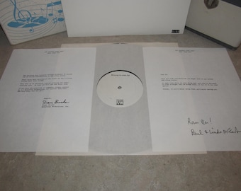 Paul McCartney - Brung To Ewe By - Originala Rare Apple Radio Spots - 15 spår - Promo För Ram LP - NM!