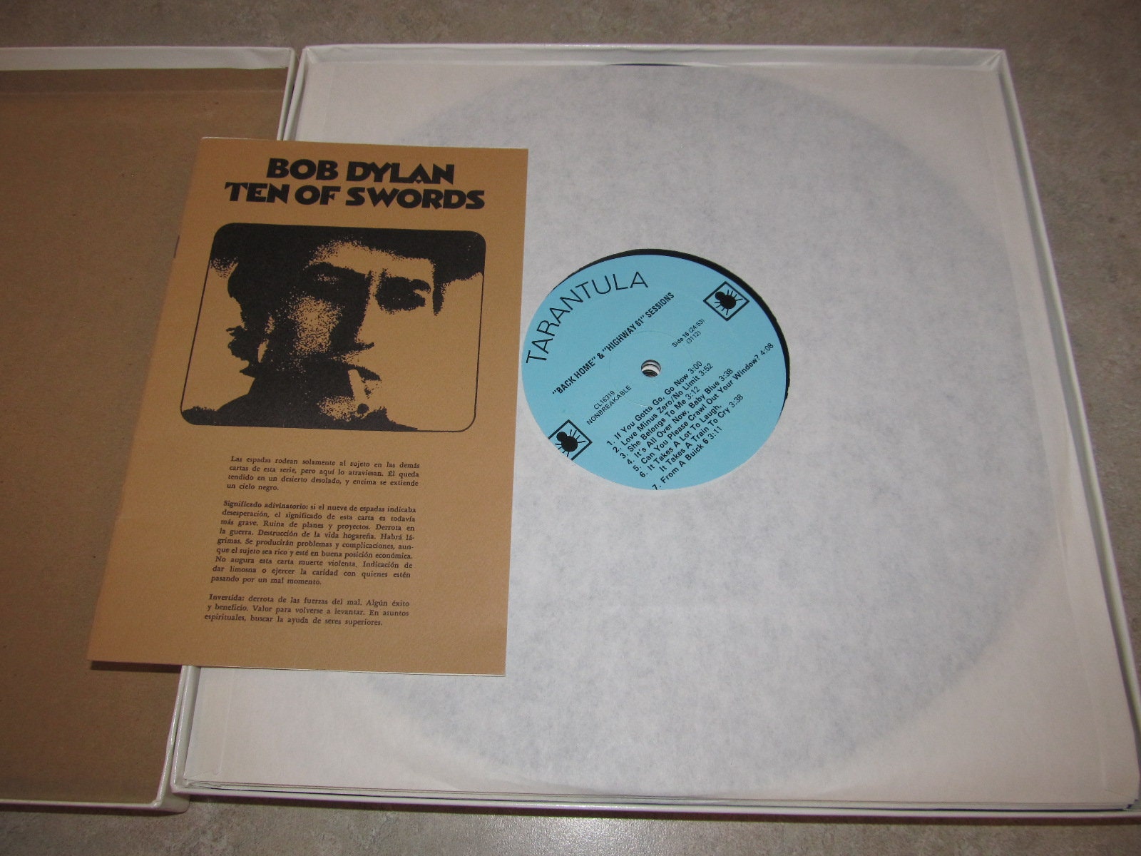 Side To Side Significado En Español Rare Bob Dylan Vinyl Lp Box Set X 10 Zimmerman Ten of Swords - Etsy