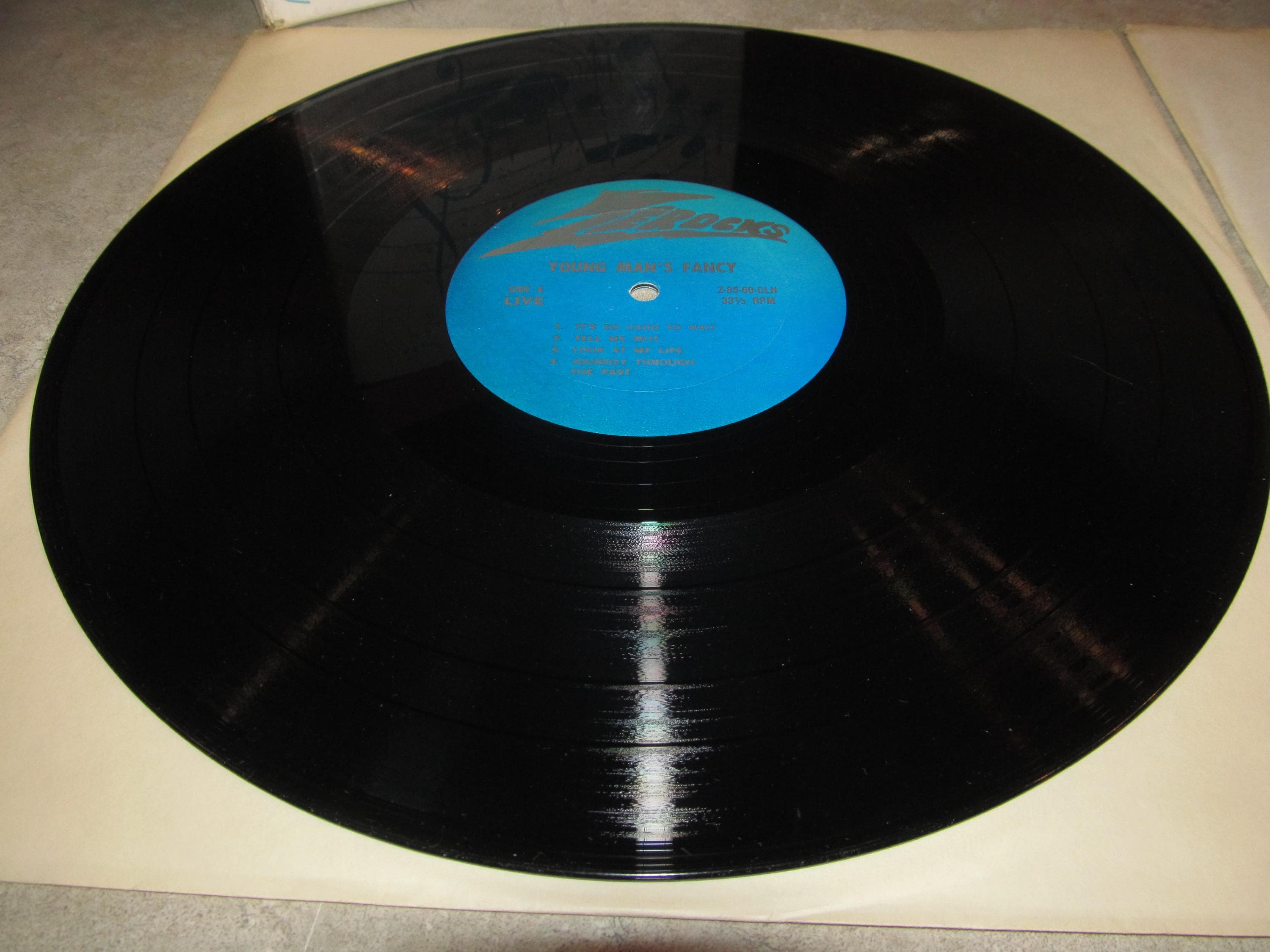 Fancy Lp Neil Young - Young Mans Fancy - 2 Lp Set Vinyl - Zerocks - L.A. Feb 1 ...