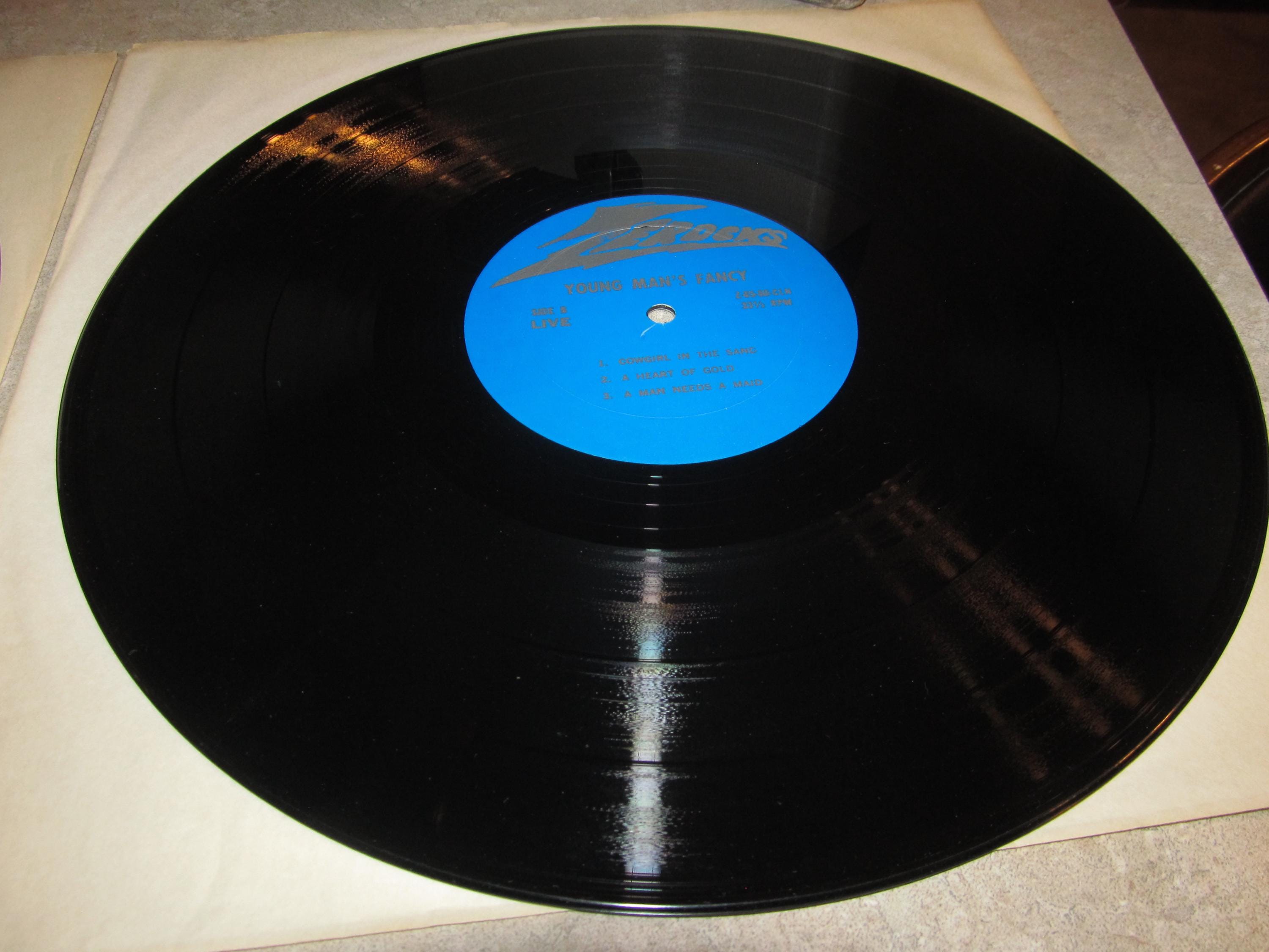 Fancy Lp Neil Young - Young Mans Fancy - 2 Lp Set Vinyl - Zerocks - L.A. Feb 1 ...