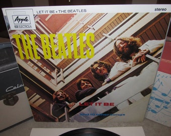 The Beatles - Disque vinyle rare pas à vendre - Let It Be et 10 autres chansons - Apple Electrola - NM !