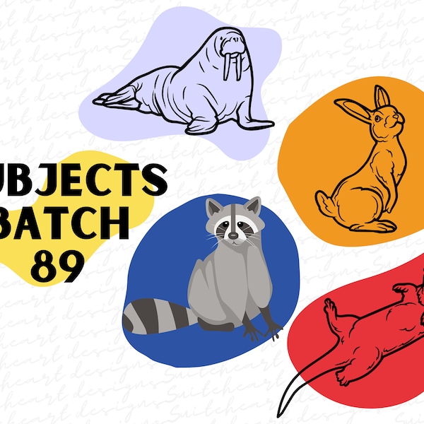 Subjects Batch 89 - GOTG V3- Peter Quill, Rocket Raccoon, Drax, Mantis,  Kraglin, Nebula, Gamora,  SVG, PNG, Jpg, Pdf Digital Download