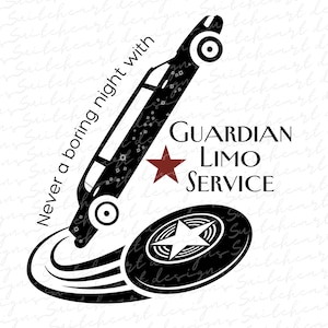 Thunderbolts* - Red Guardian Limo Service, Yelena, Bucky, Sentry, Alexei, Ava/Ghost, John Walker-  Digital Download, PNG, SVG, JPG, Pdf
