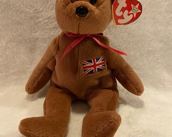 Britannia l'ours (drapeau brodé) - TY Beanie Babies - Date de naissance