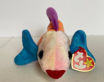 Lips the Fish and Paul the Walrus - TY Beanie Babies