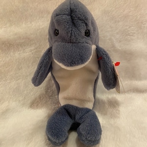 Echo the Dolphin - TY Beanie Babies - Geburtsdatum 21 Dezember 1996