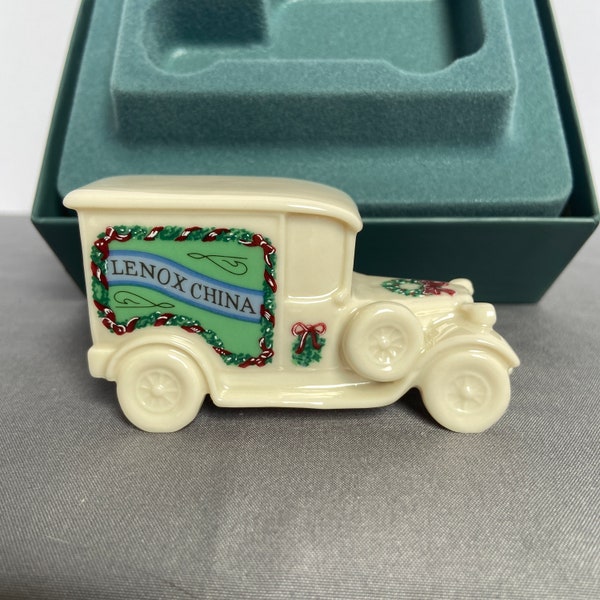 Lenox Model T Keepsake Ornament -  Holiday Village Collection - Vintage - Mint in box with booklet